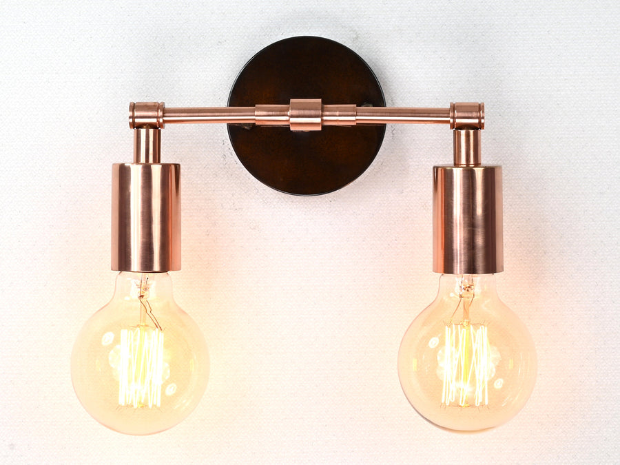 Milan Halo - Diabolo Wall Sconce - 8" - 32512
