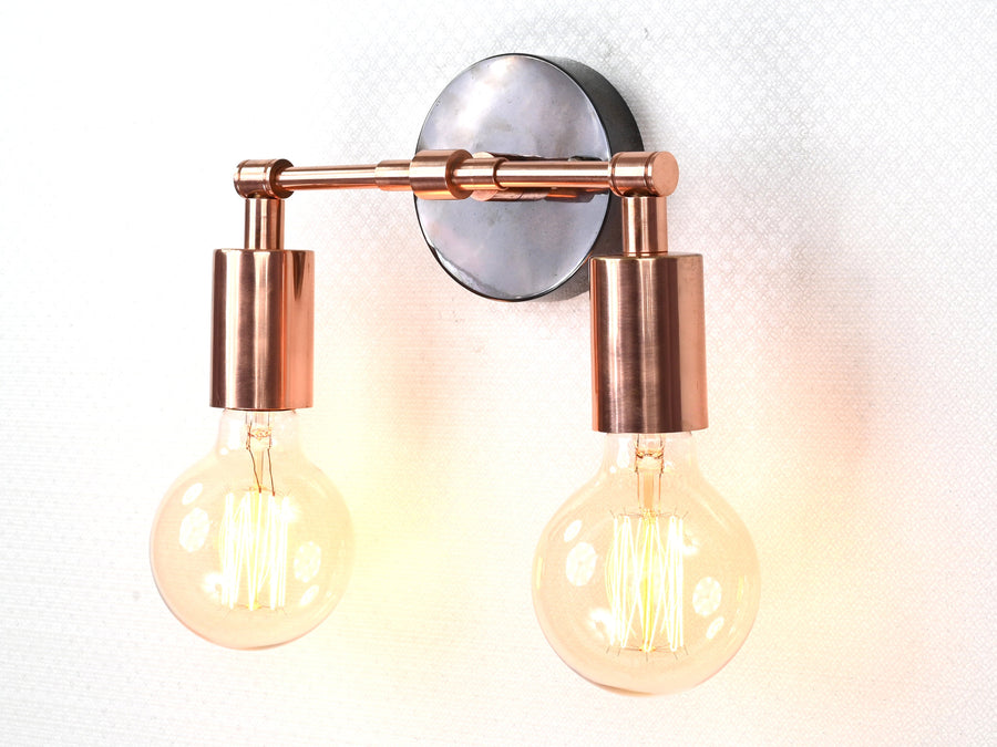 Milan Halo - Diabolo Wall Sconce - 8" - 32512