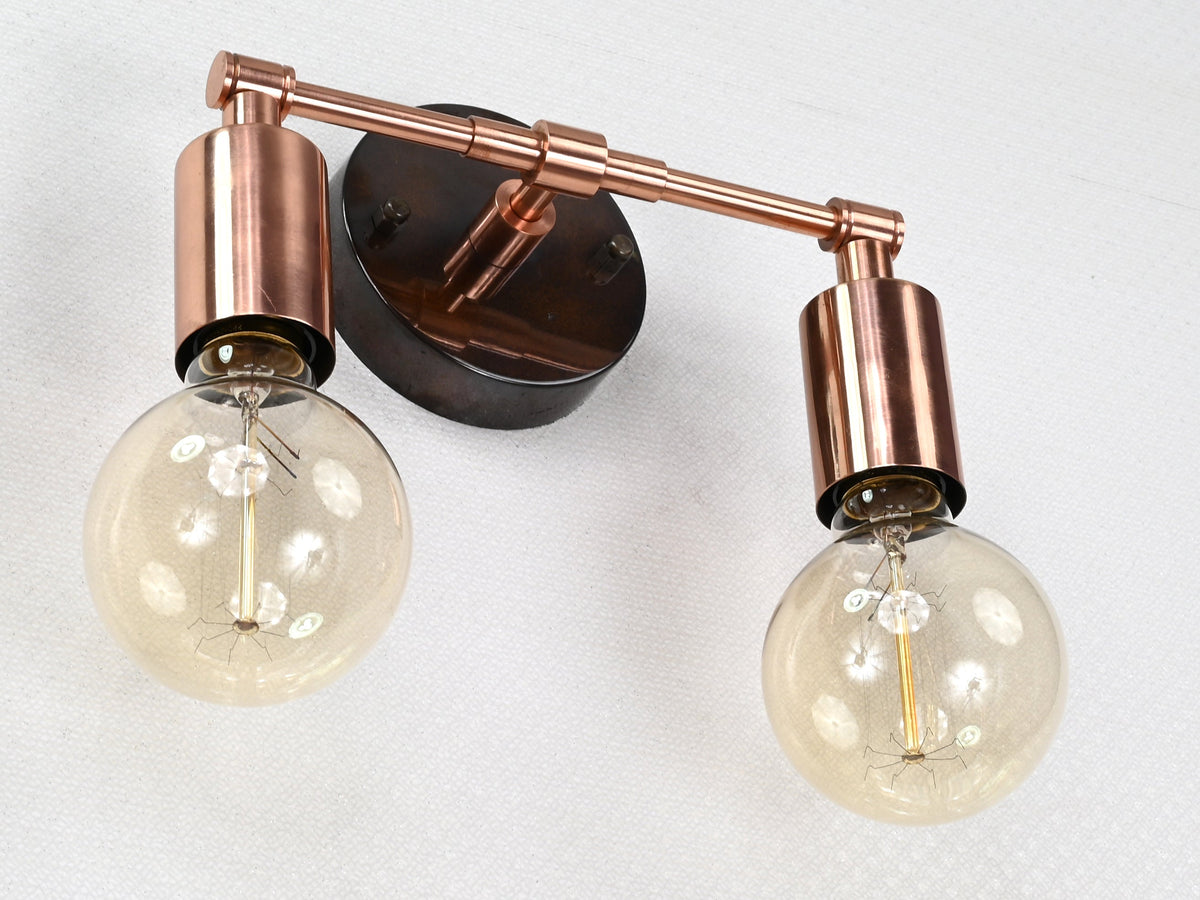 Milan Halo - Diabolo Wall Sconce - 8" - 32512