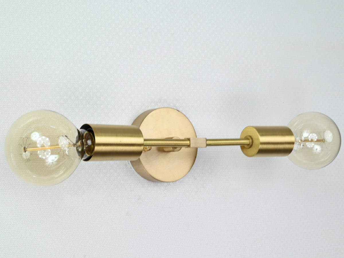 Milan Halo - Diabolo Wall Sconce - 12" - 32522
