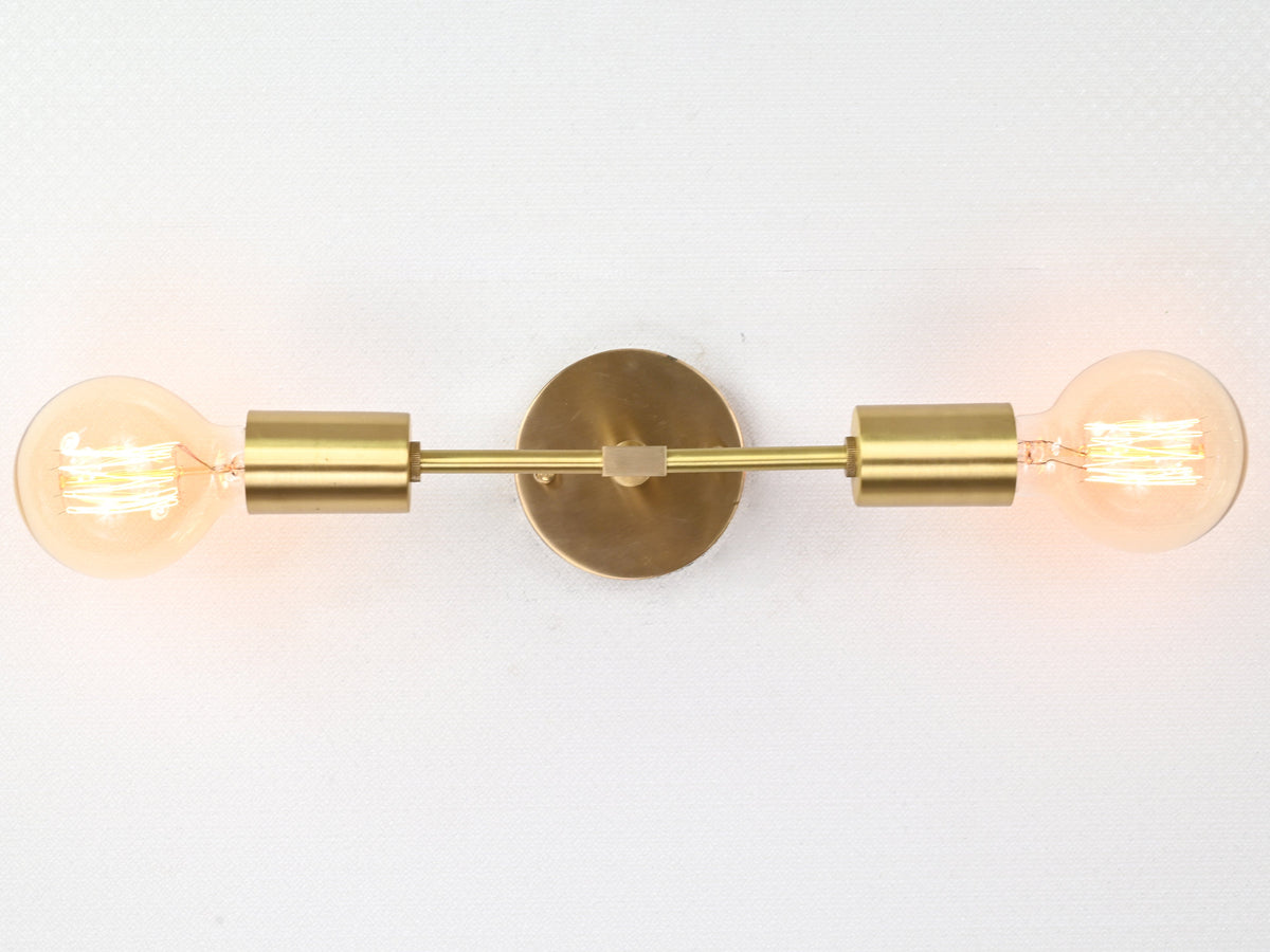 Milan Halo - Diabolo Wall Sconce - 12" - 32522