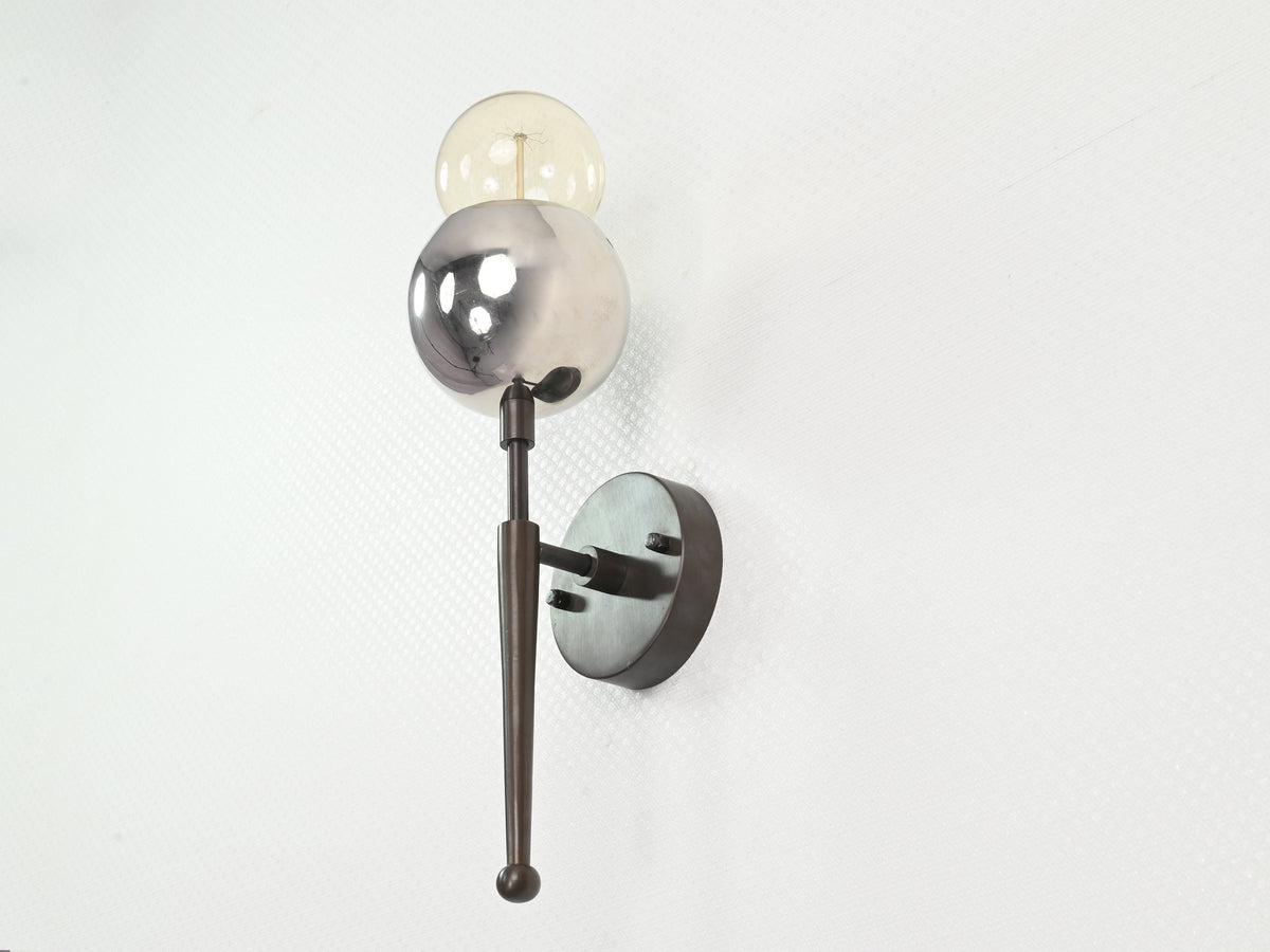 Vienna Aura - Globe Wall Sconce - 12" - 32525