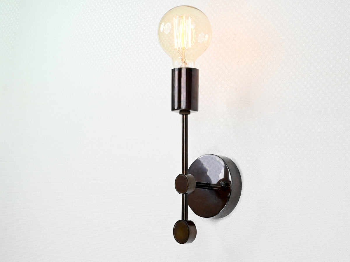 Lisbon Linea - Cylinder Wall Sconce - 10" - 32534