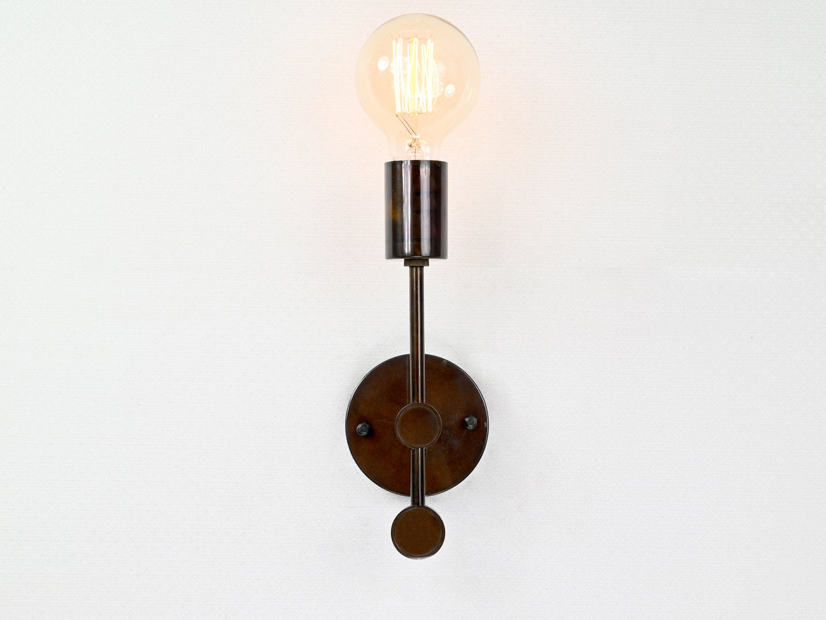 Lisbon Linea - Cylinder Wall Sconce - 10" - 32534