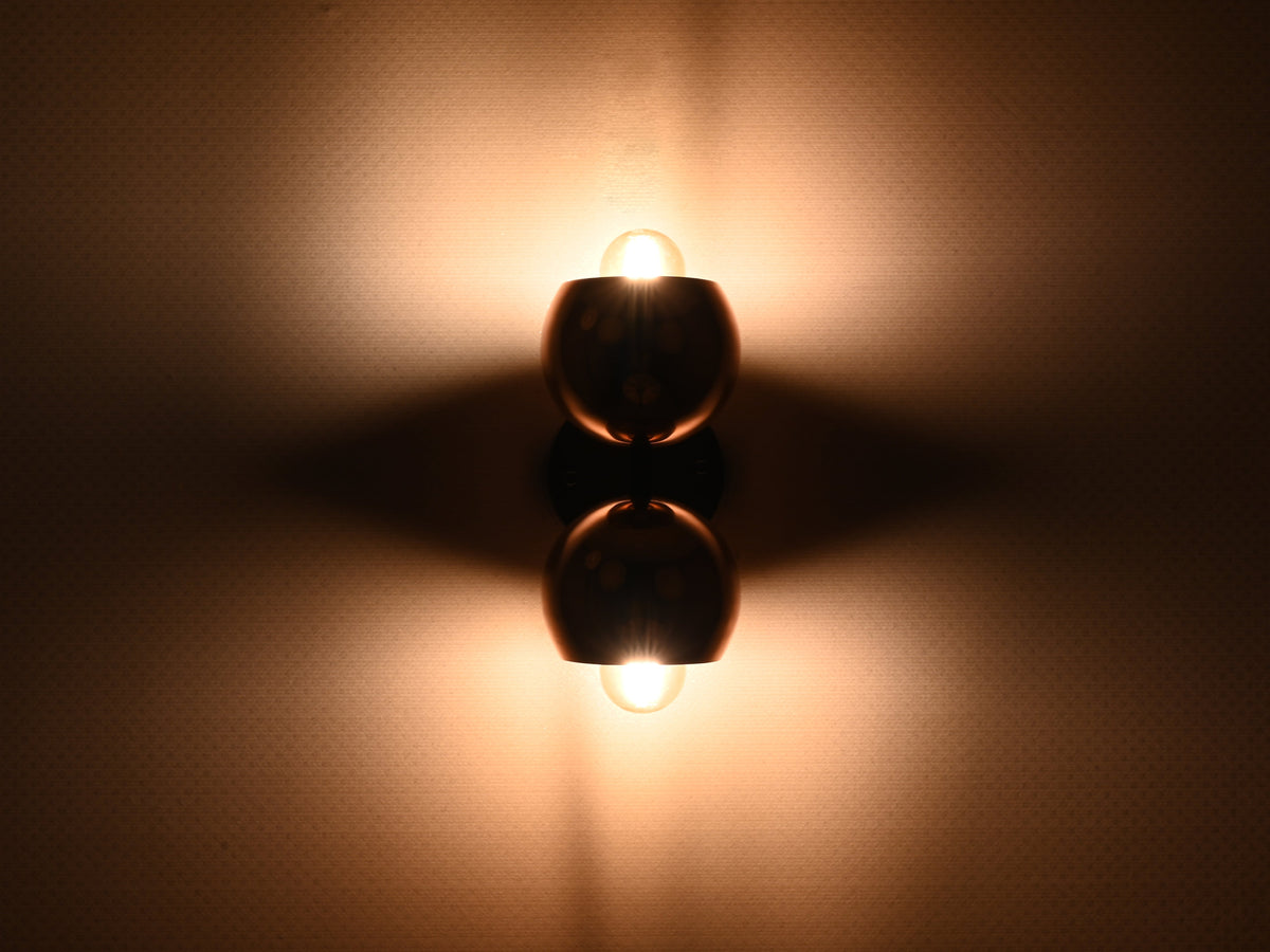 Vienna Aura - Globe Wall Sconce - 8" - 32536