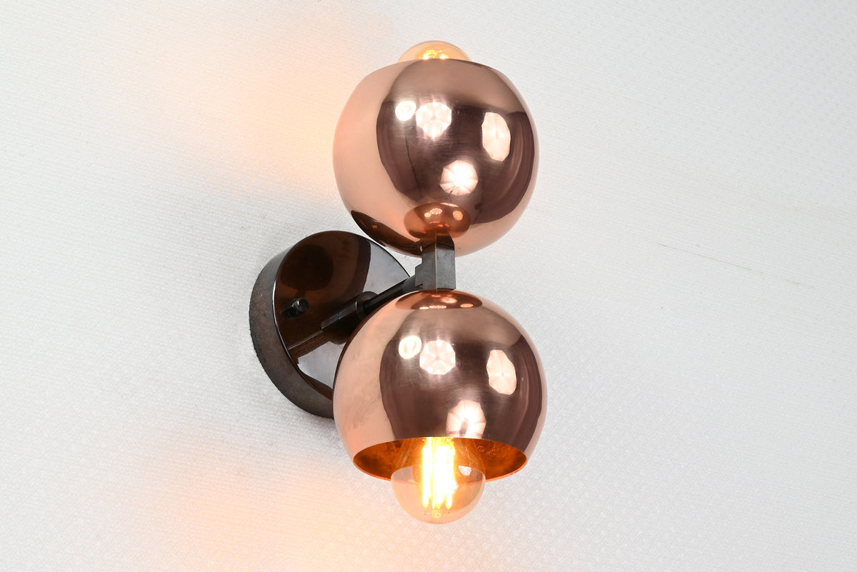 Vienna Aura - Globe Wall Sconce - 8" - 32536