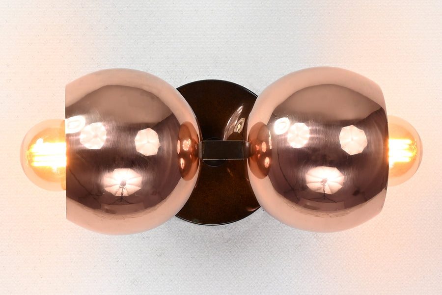 Vienna Aura - Globe Wall Sconce - 8" - 32537