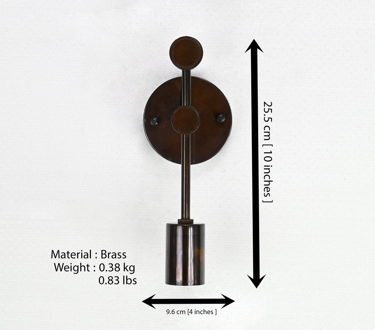Lisbon Linea - Cylinder Wall Sconce - 10" - 32540