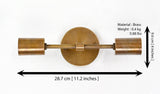 Milan Halo - Diabolo Wall Sconce - 11.2" - 32541