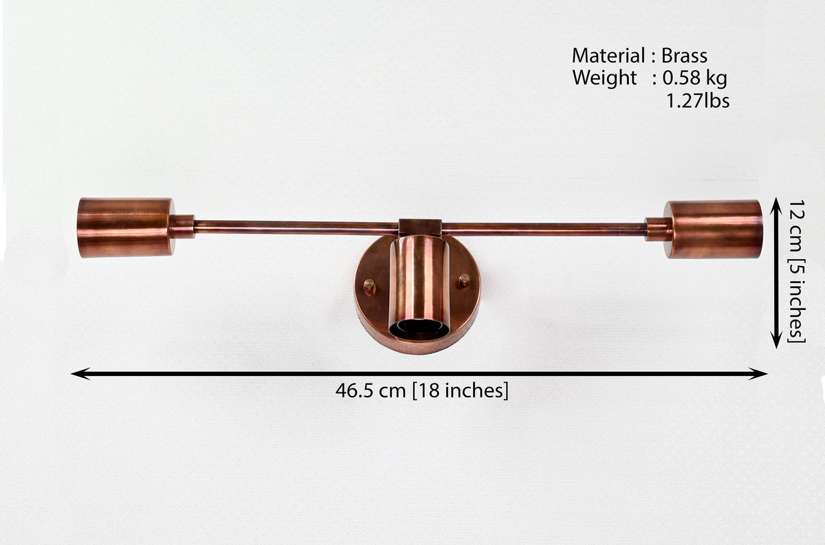 Berlin Axis - Barebulb Wall Sconce - 18" 32544