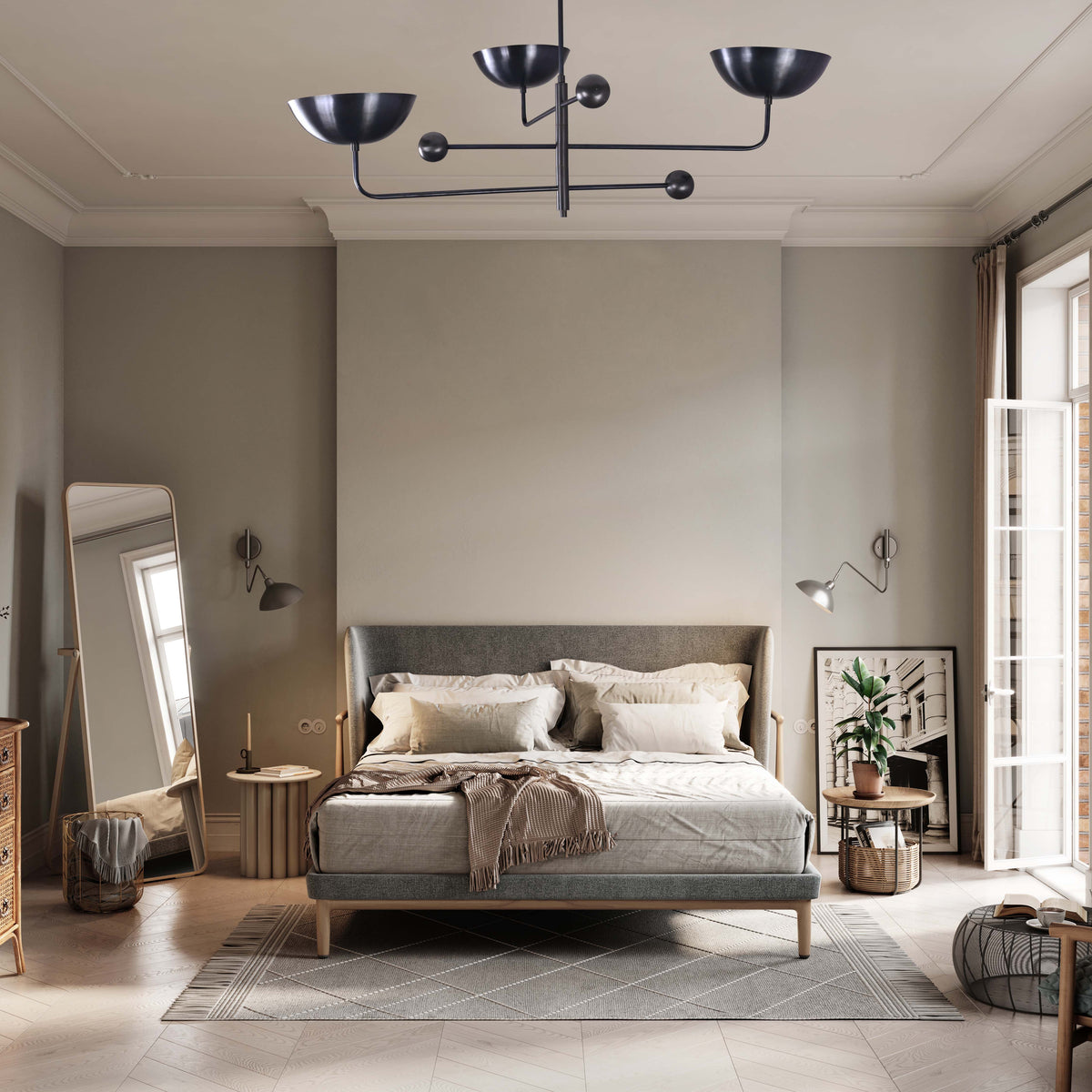 Copenhagen Ortbital  -  Uplifting Pendant Chandelier - 3 Lights - 32252