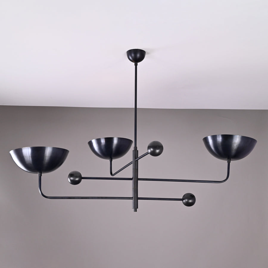 Copenhagen Ortbital  -  Uplifting Pendant Chandelier - 3 Lights - 32252