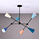 Berlin Prism - Brass Chandelier - 6 Lights - 32253