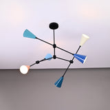 Berlin Prism - Brass Chandelier - 6 Lights - 32253