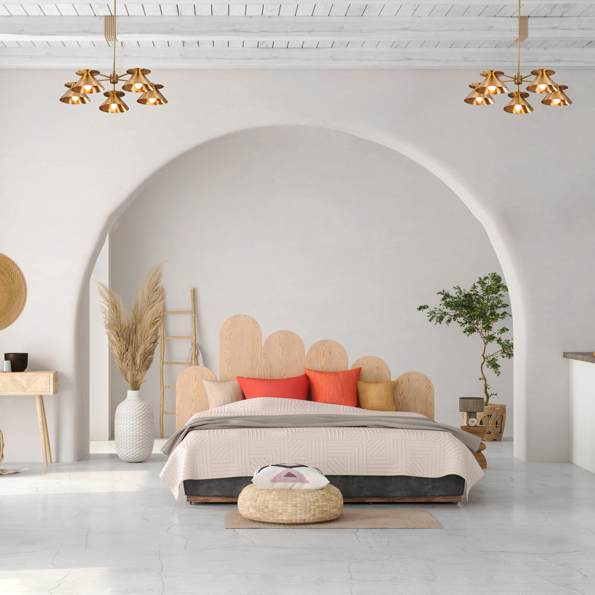 Monaco Apex - Ceiling Chandelier - 5 Lights - 32254