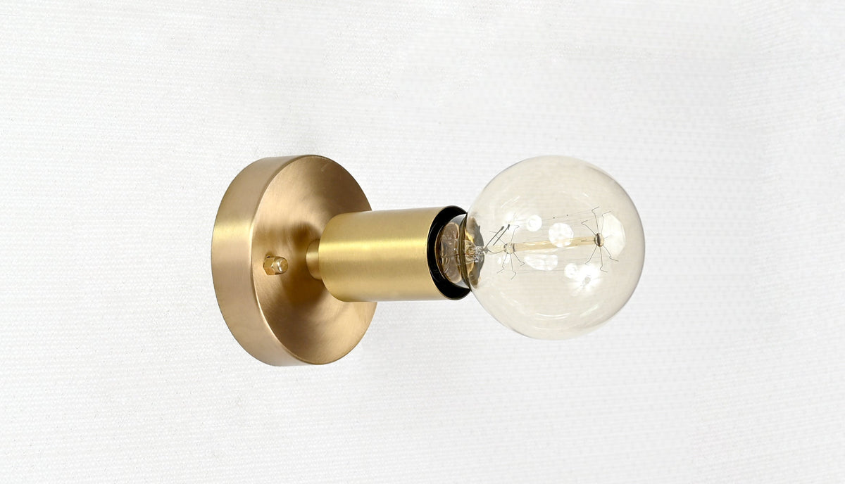 Lisbon Linea - Cylinder Wall Sconce - 4" - 32555