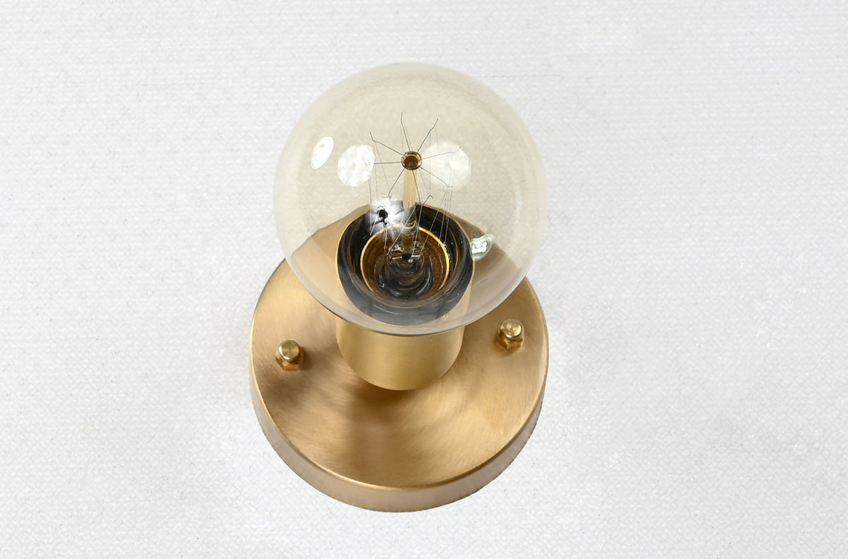 Lisbon Linea - Cylinder Wall Sconce - 4" - 32555