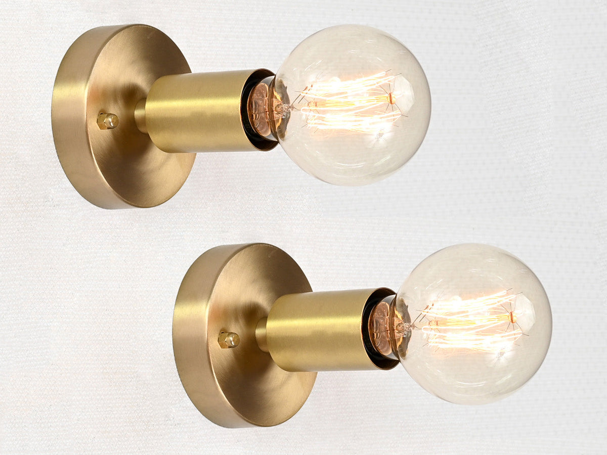 Lisbon Linea - Cylinder Wall Sconce - 4" - 32555
