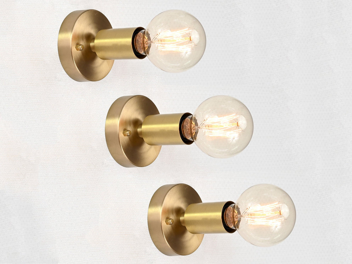 Lisbon Linea - Cylinder Wall Sconce - 4" - 32555