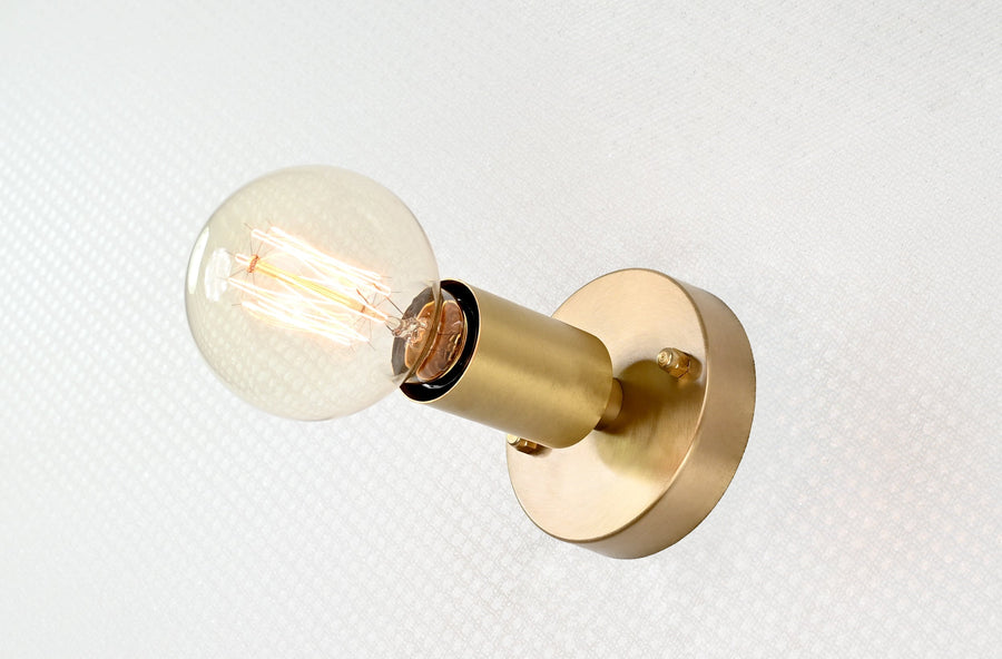 Lisbon Linea - Cylinder Wall Sconce - 4" - 32555