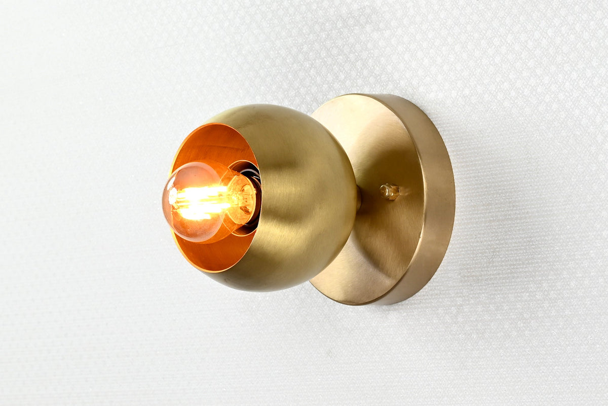 Vienna Aura - Globe Wall Sconce - 4.7" - 32556