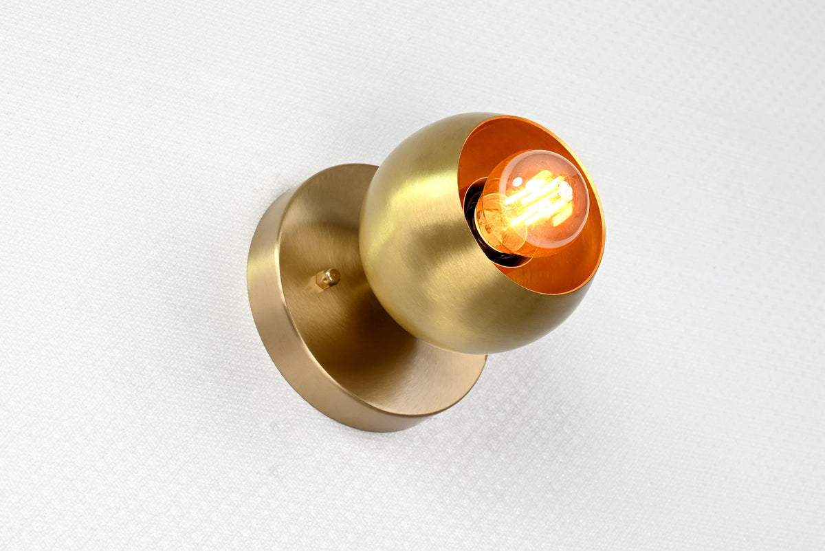 Vienna Aura - Globe Wall Sconce - 4.7" - 32556