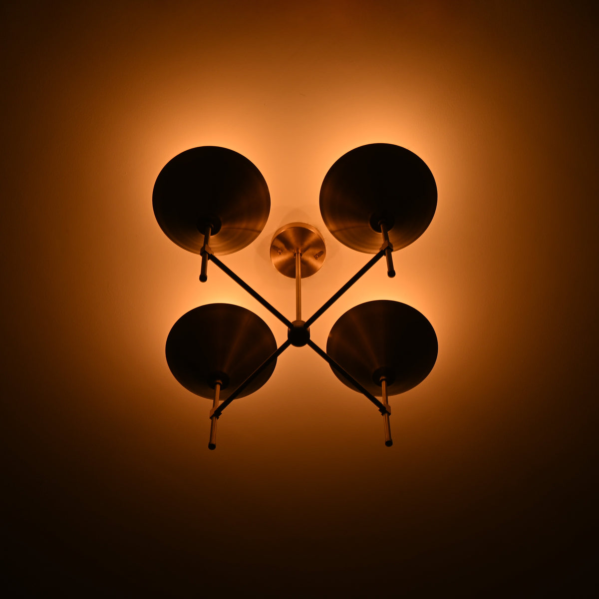 Paris Apex  -  Uplifting Ceiling Chandelier - 4 Lights - 32257