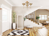 Paris Apex  -  Uplifting Ceiling Chandelier - 4 Lights - 32257