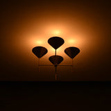 Paris Apex  -  Uplifting Ceiling Chandelier - 4 Lights - 32257