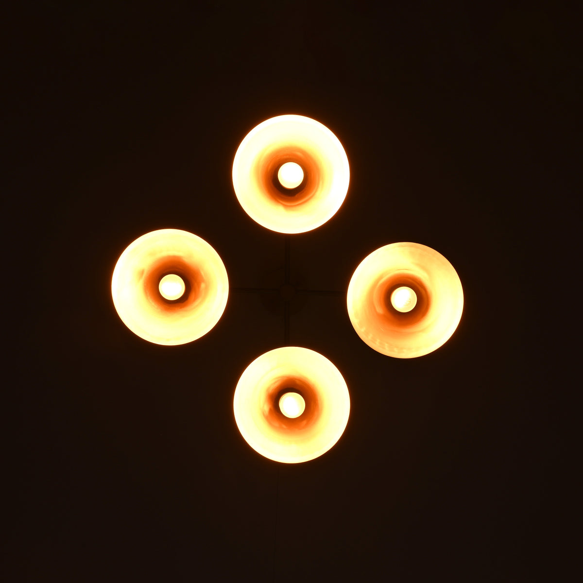 Lisbon Apex Mid-century Chandelier - 4 Lights - 32258