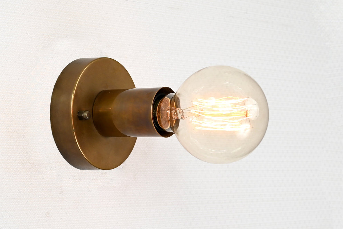 Lisbon Linea - Cylinder Wall Sconce - 3.35" - 32558