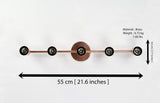 Berlin Axis - Barebulb Wall Sconce - 21.6" - 32559