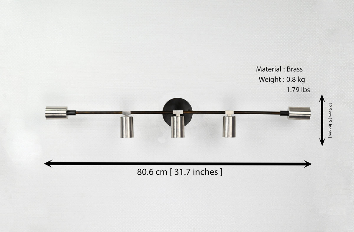 Berlin Axis - Barebulb Wall Sconce - 31.7" - 32560