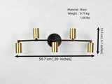 Berlin Axis - Barebulb Wall Sconce - 20" - 32562