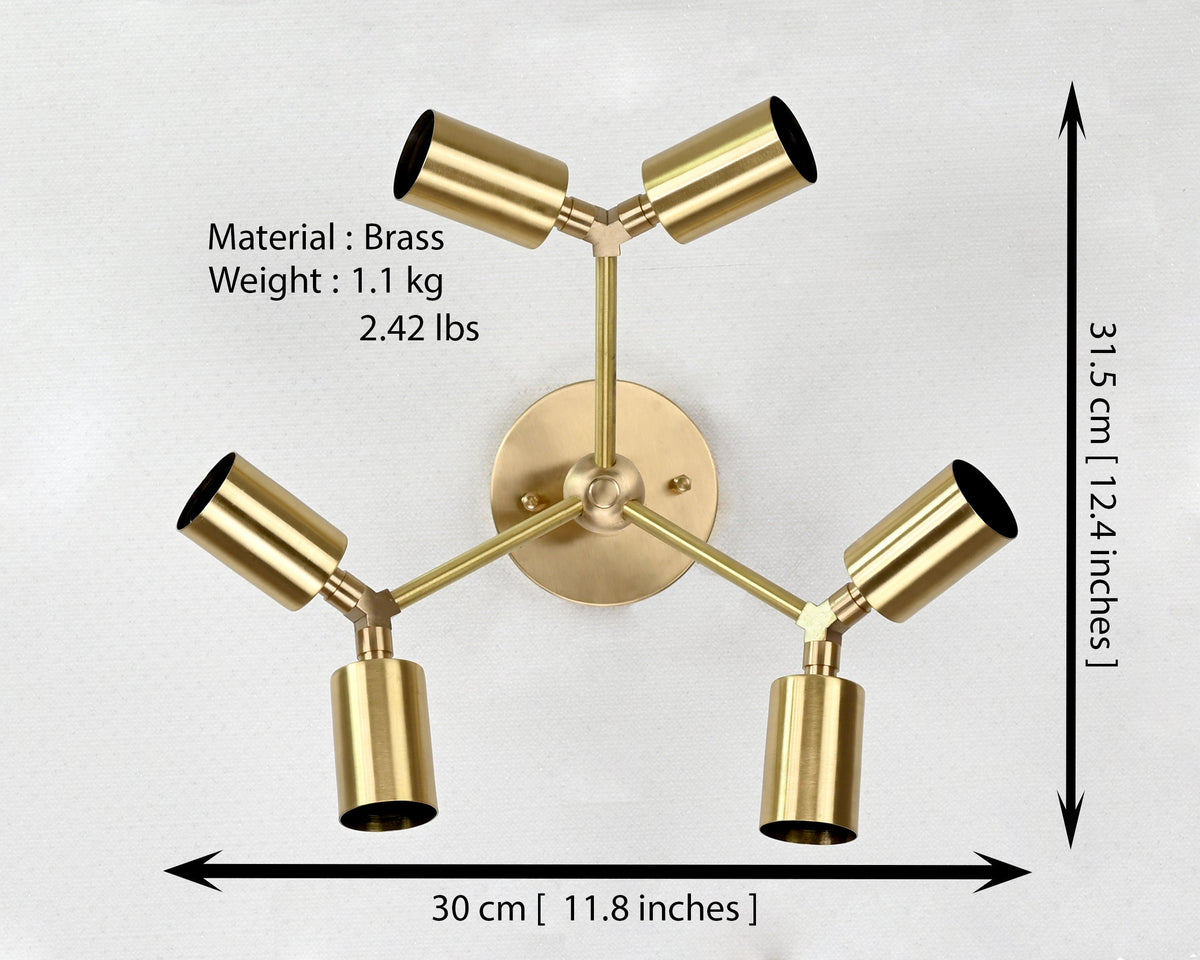 Oslo Novaputnik Urchin Wall Sconce - 11.8" - 32566