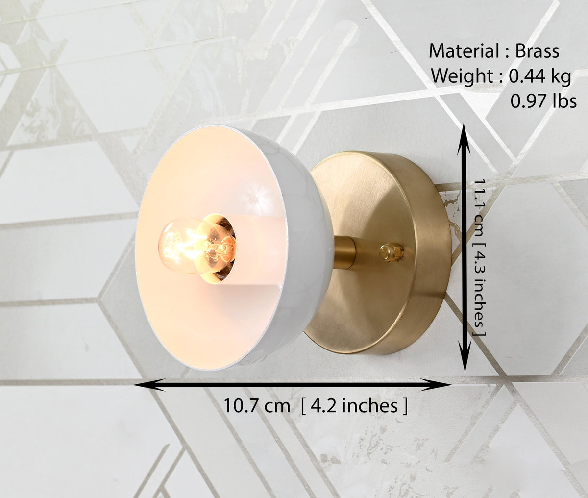 Vienna Auraemi-globe Wall Sconce - 4.2" - 32568
