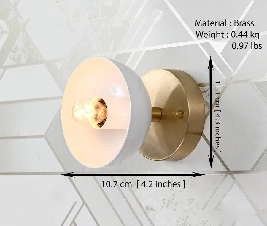 Vienna Auraemi-globe Wall Sconce - 4.2" - 32568