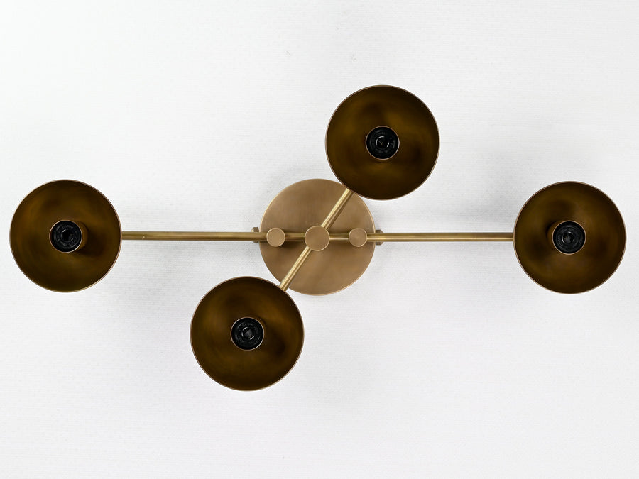 Vienna Auraemi-globe Wall Sconce - 24" - 32569