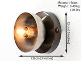 Vienna Auraemi-globe Wall Sconce - 5" - 32570