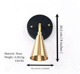 Verona Arc - Cone Wall Sconce - 8" - 32572