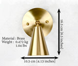 Verona Arc - Cone Wall Sconce - 6.5" - 32579