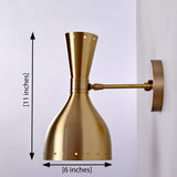 Florence Spire - Uplifting Wall Sconce - 11" - 32588