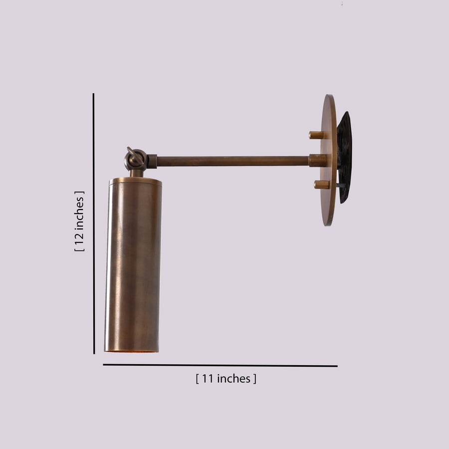 Lisbon Linea - Cylinder Wall Sconce - 12" - 32596