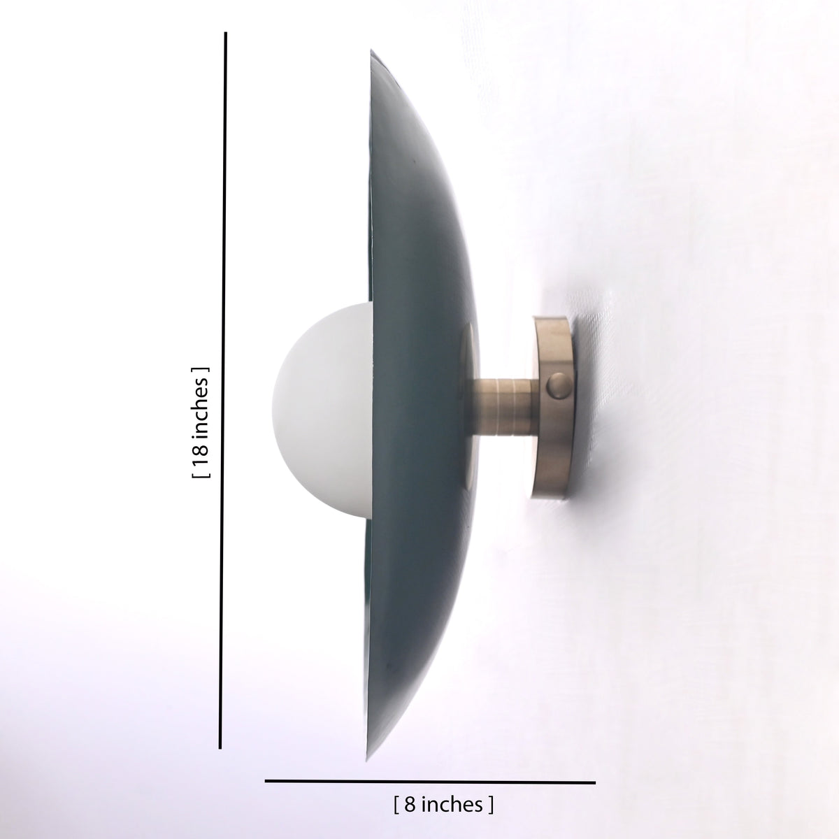 Vienna Aura - Globe Wall Sconce  -  18" - 32598