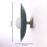 Vienna Aura - Globe Wall Sconce  -  18" - 32598