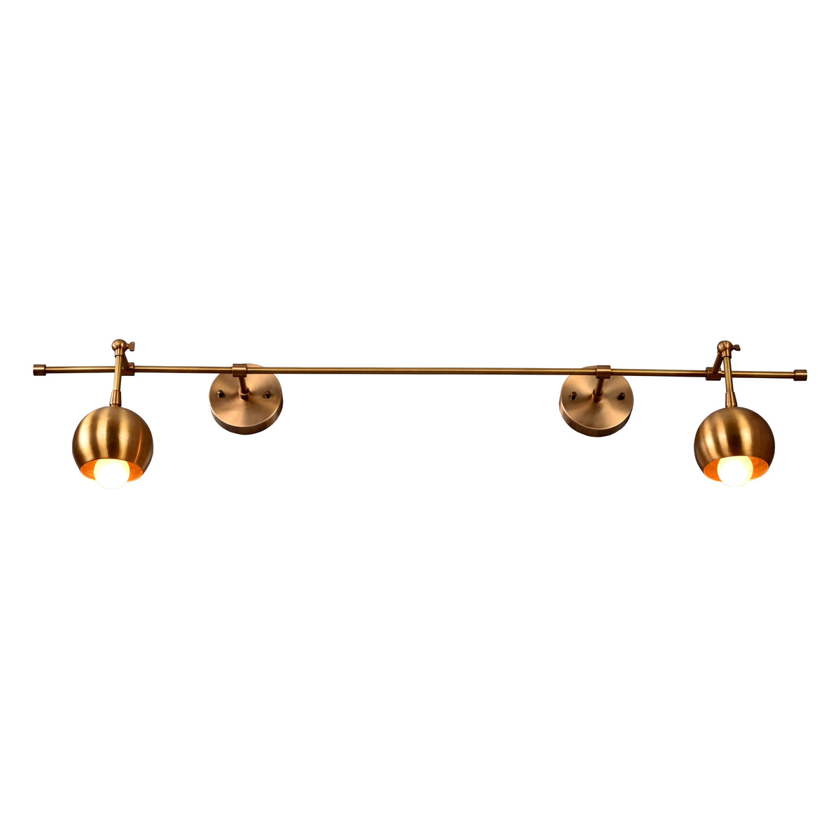 Vienna Aura - Twin-Globe Wall Sconce  -  42" - 32605