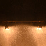 Vienna Aura - Twin-Globe Wall Sconce  -  42" - 32605