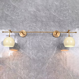 Vienna Aura - Twin-Globe Wall Sconce  -  42" - 32606