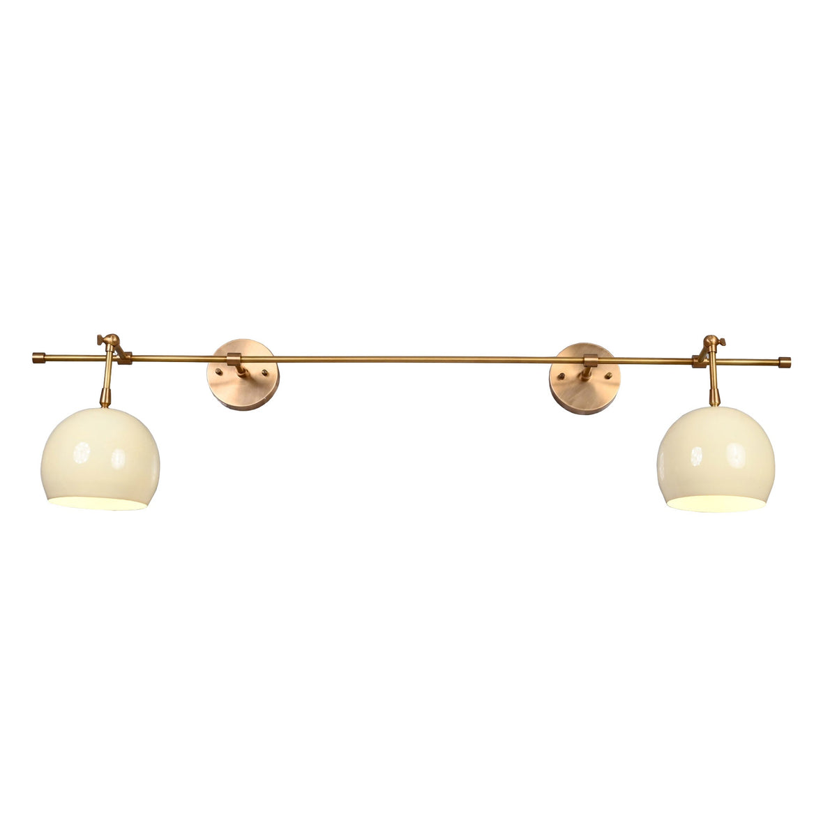 Vienna Aura - Twin-Globe Wall Sconce  -  42" - 32606