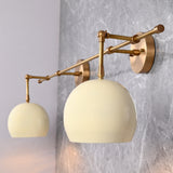 Vienna Aura - Twin-Globe Wall Sconce  -  42" - 32606